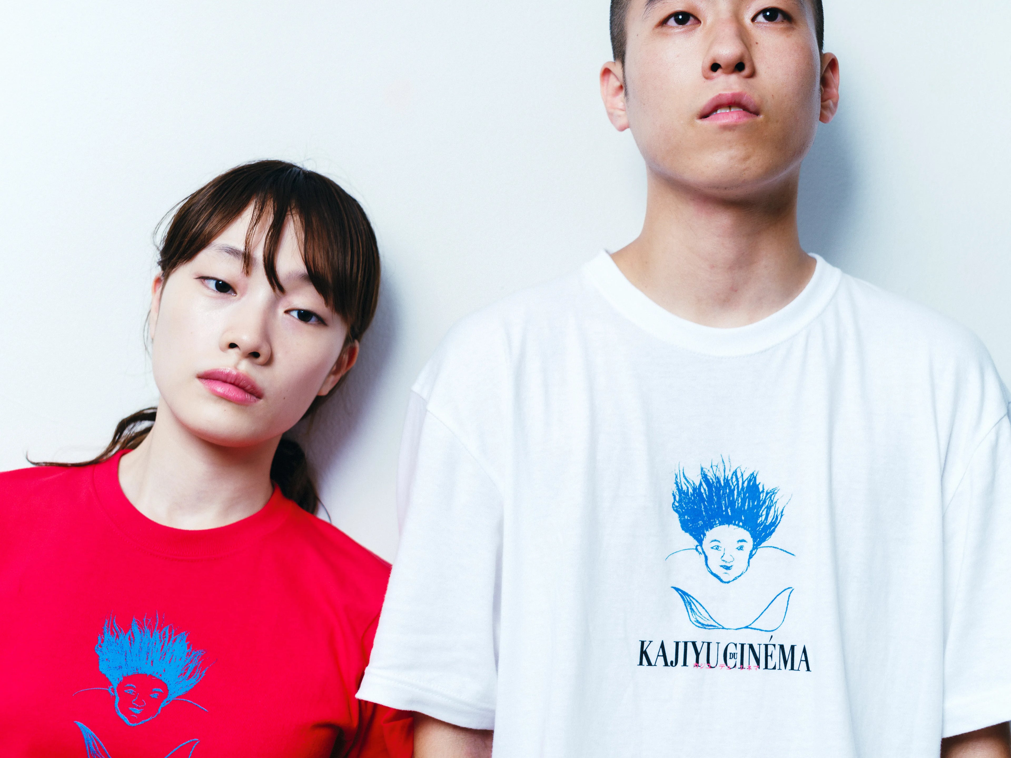 Kajiyu du cinéma（カジユ・デュ・シネマ）オリジナルプリント Tシャツ