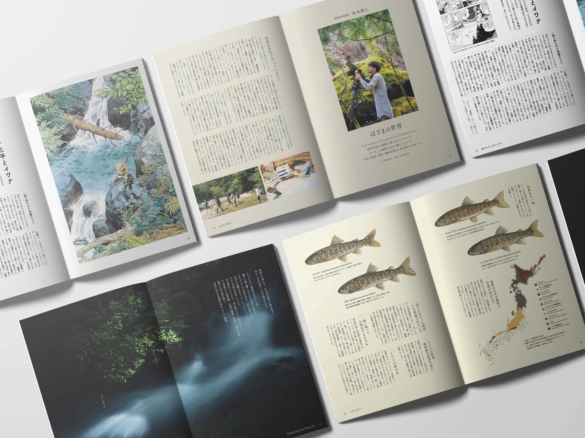 ミルクの中のイワナ film book
