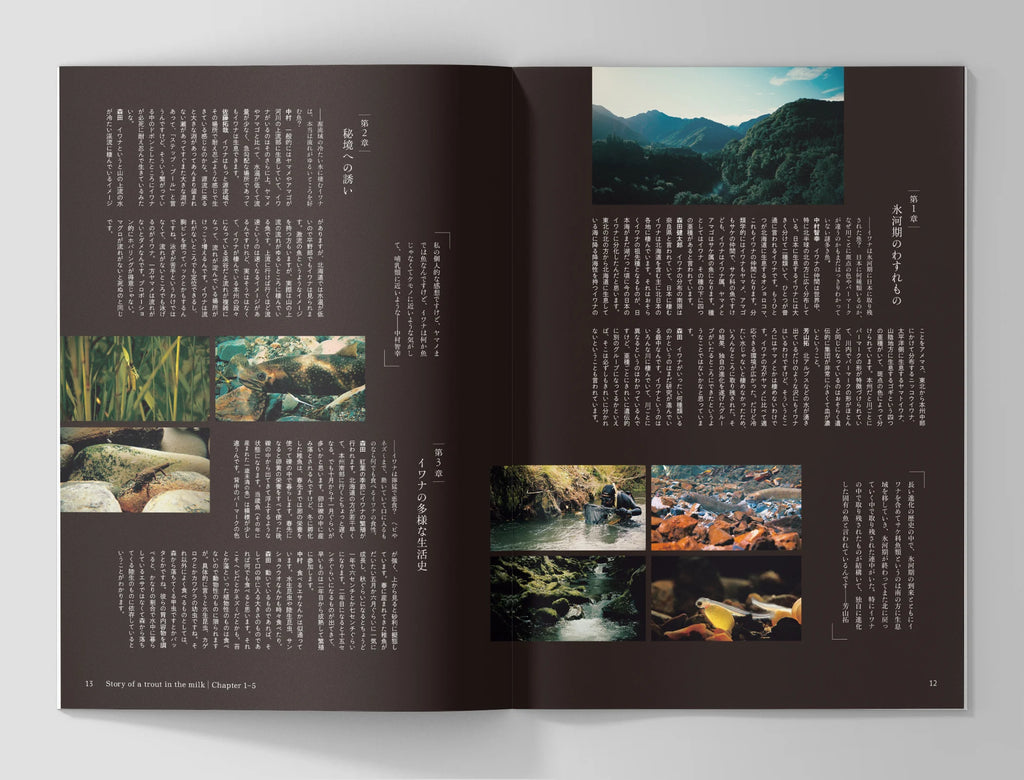 ミルクの中のイワナ film book