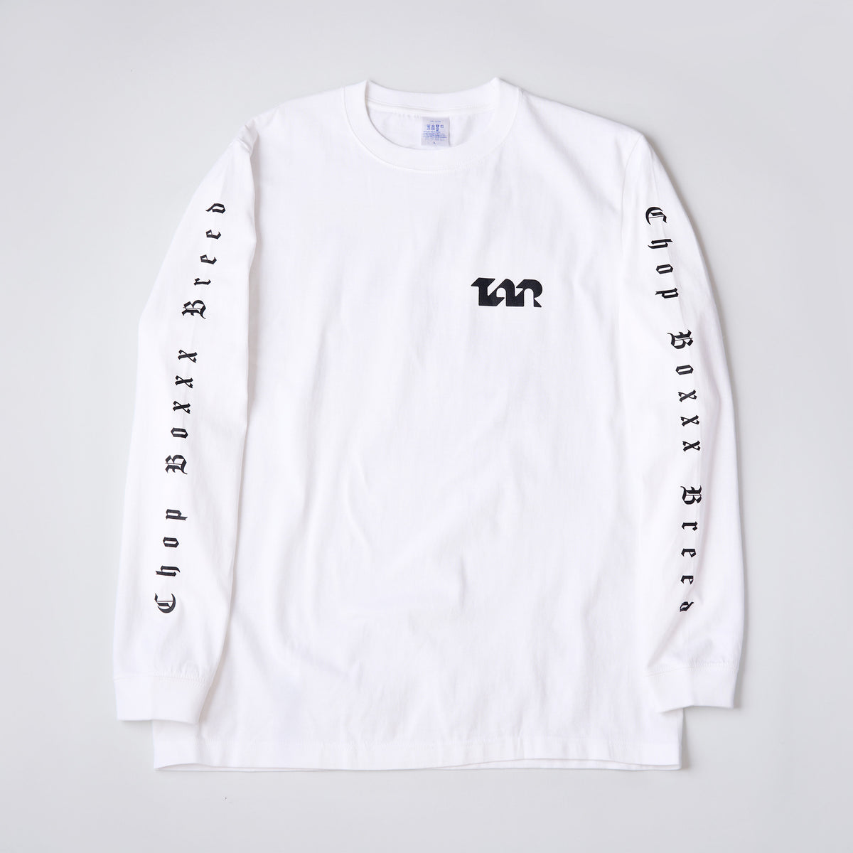 NaiChopLaw "Chop Boxxx Breed"  ロングスリーブTシャツ ホワイト