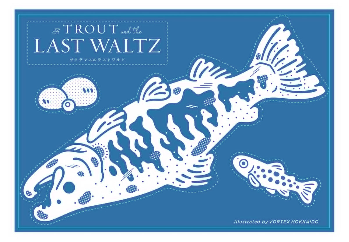 VORTEX HOKKAIDO × A TROUT AND THE LAST WALTZ ステッカー