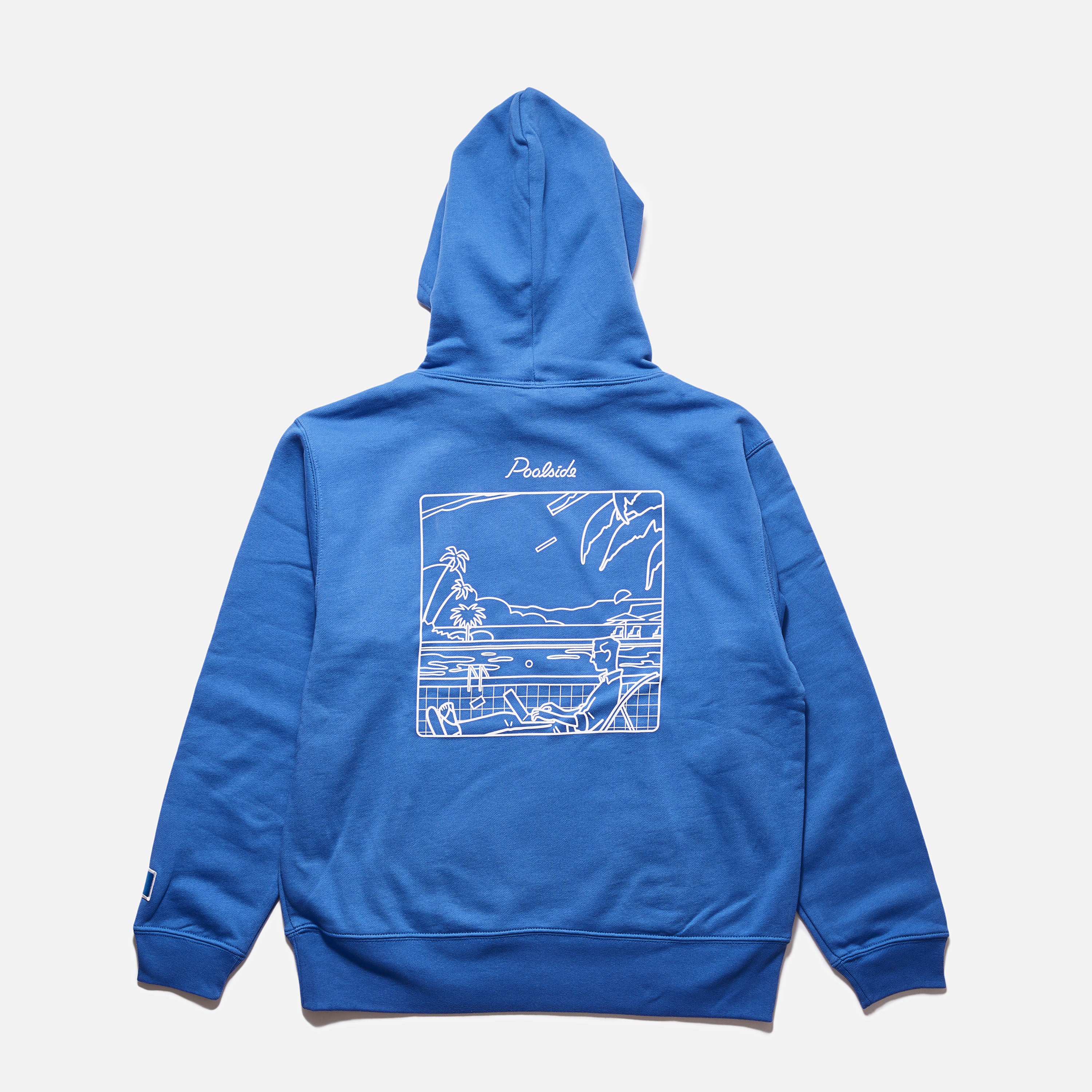 Poolside フーディ バックロゴプリント
