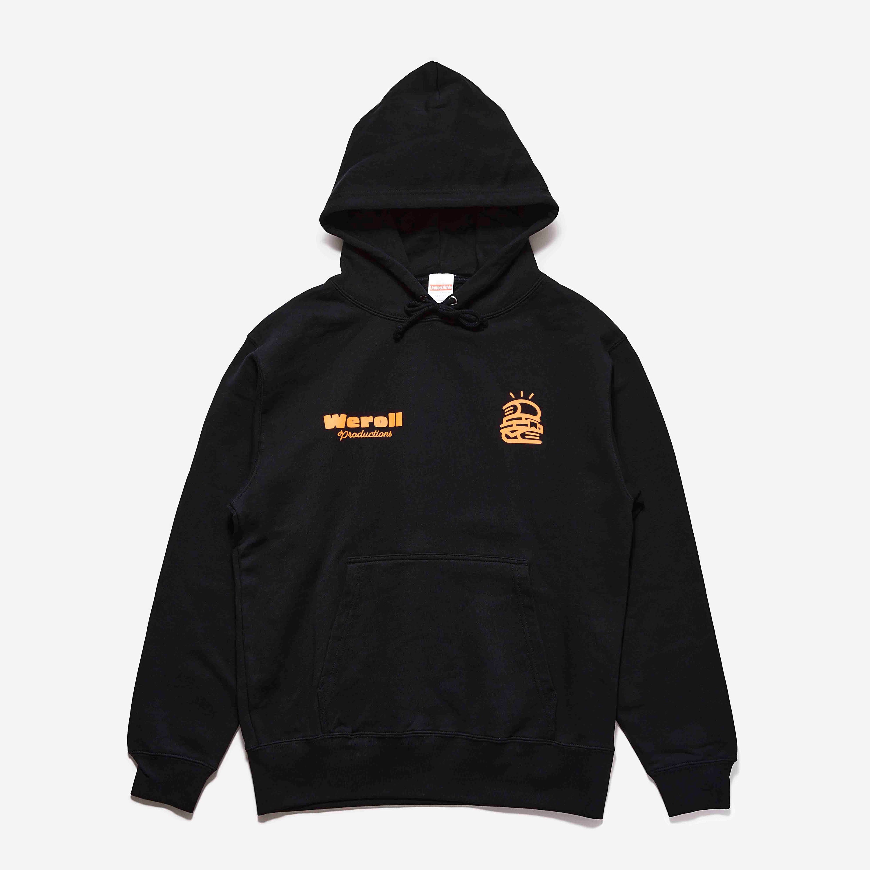 weroll Productions  EMPLOYEE  STAFF UNIFORM HOODIE