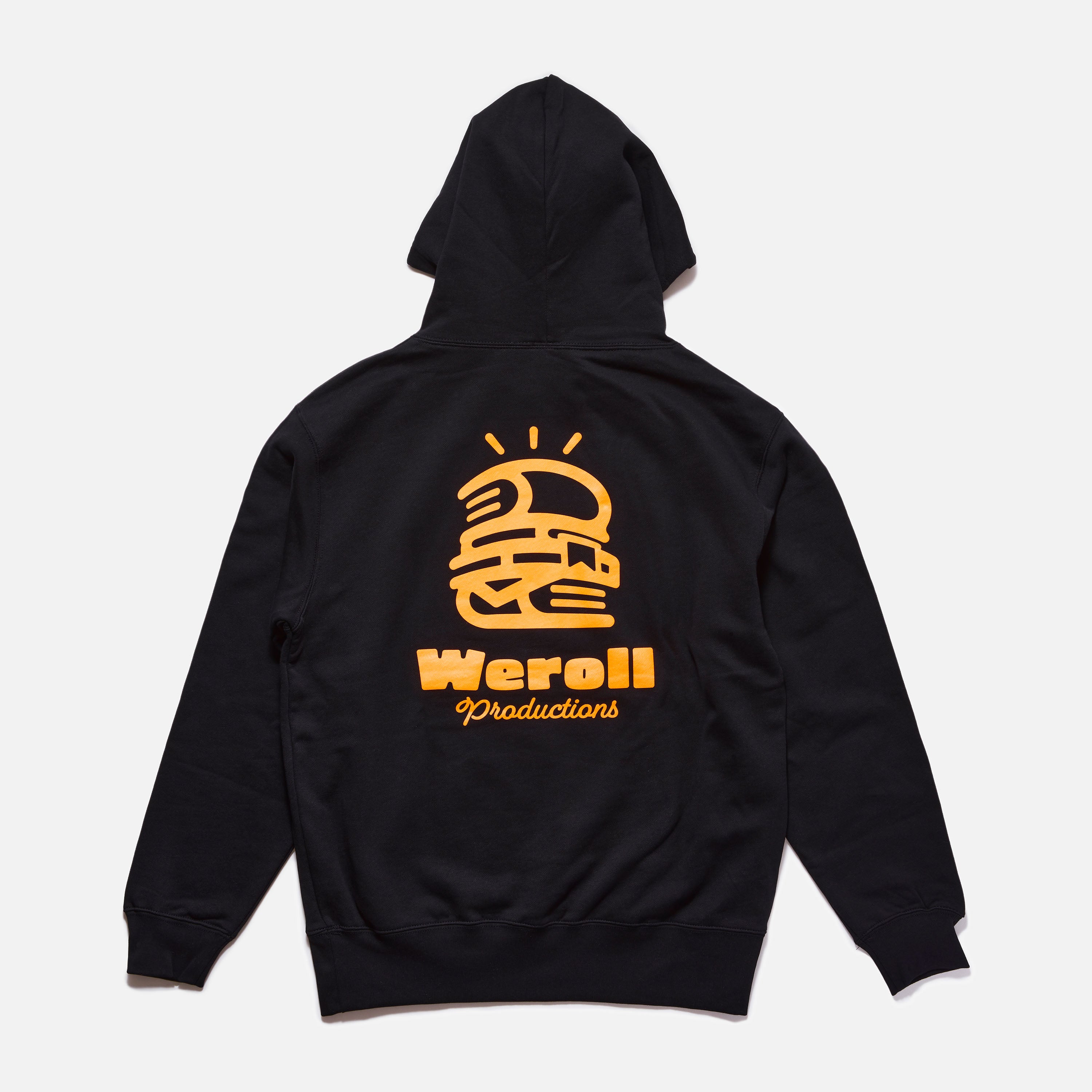 weroll Productions  EMPLOYEE  STAFF UNIFORM HOODIE