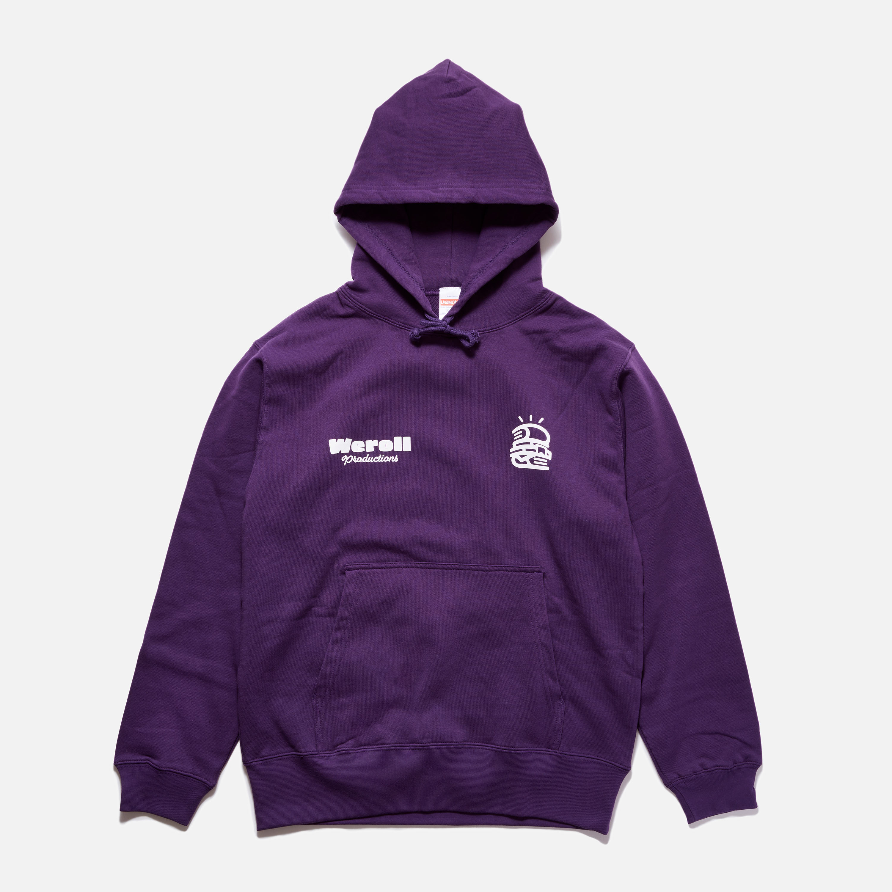 weroll Productions  EMPLOYEE  STAFF UNIFORM HOODIE