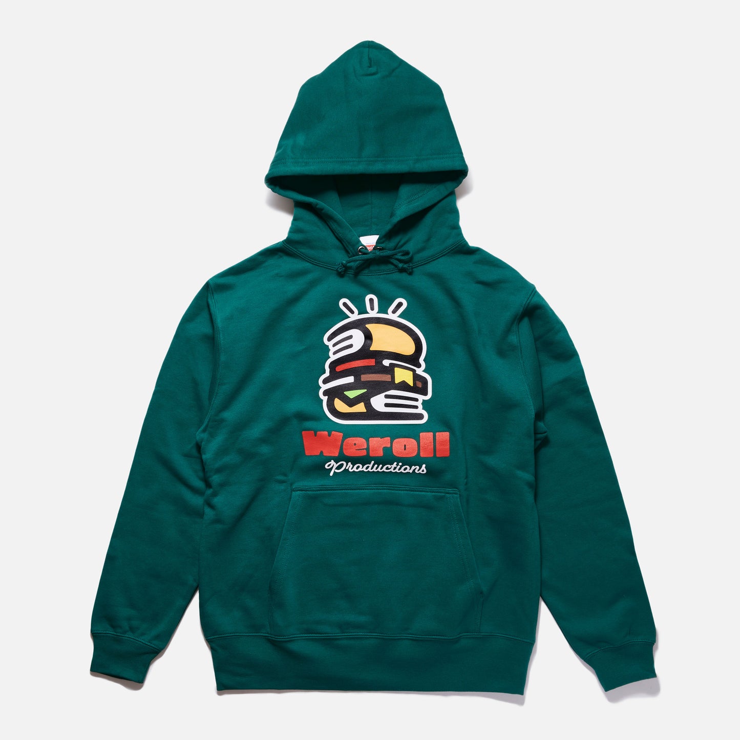 weroll Productions  CLASSIC LOGO  HOODIE