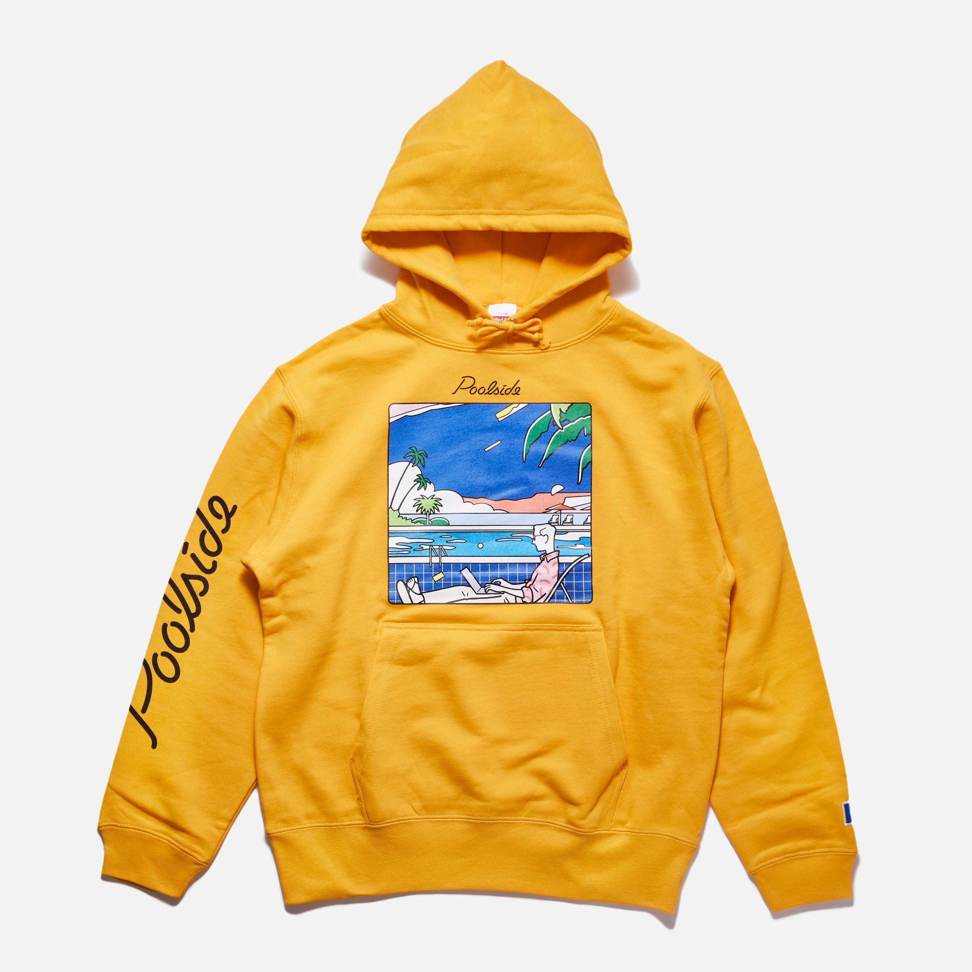 Poolside フーディ フロントロゴプリント