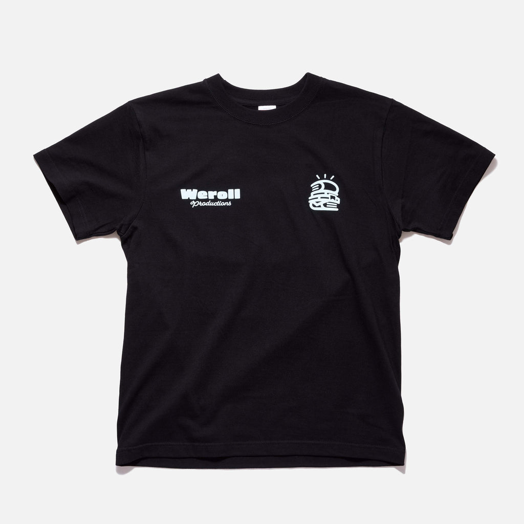 weroll Productions  EMPLOYEE  STAFF UNIFORM T-SHIRT