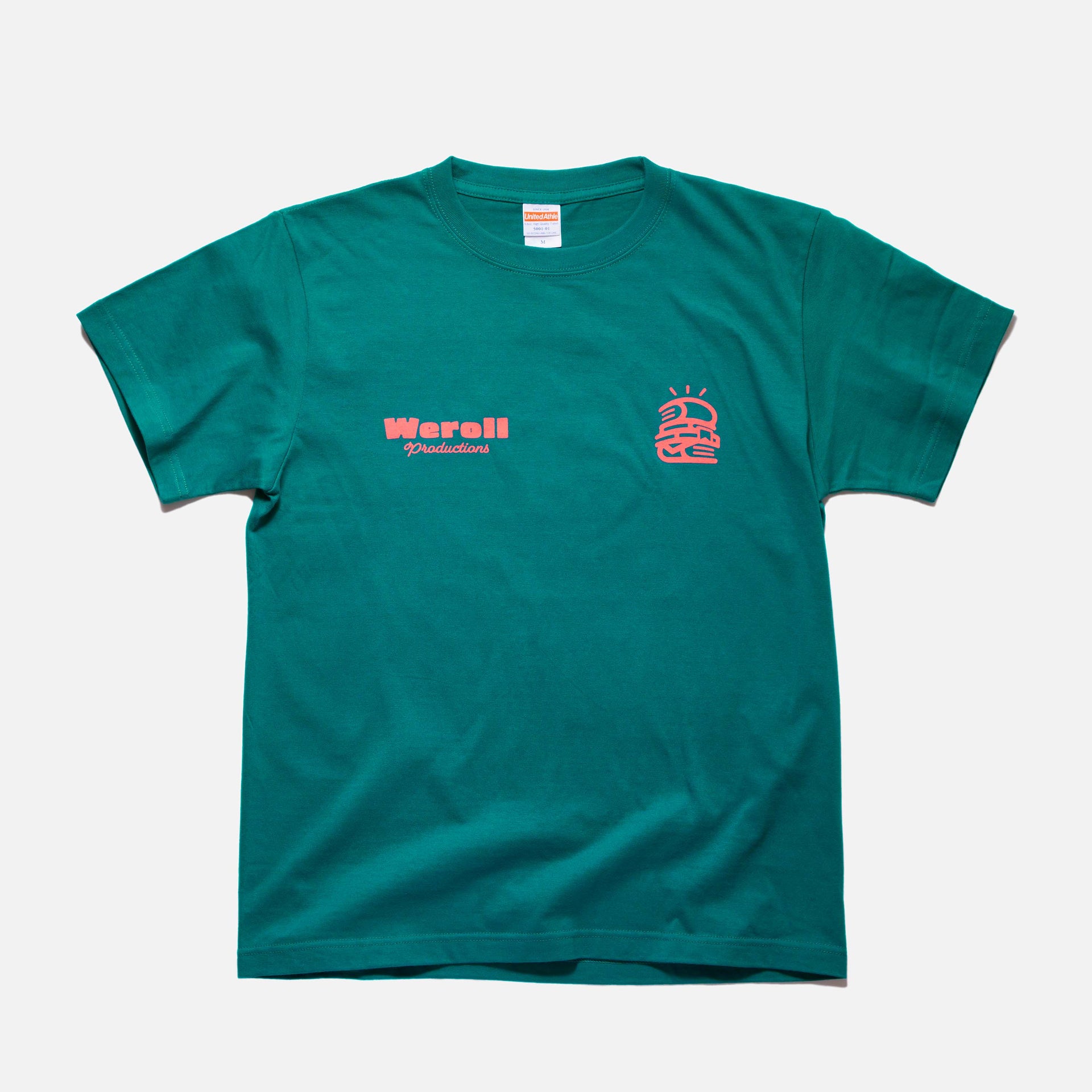 weroll Productions  EMPLOYEE  STAFF UNIFORM T-SHIRT