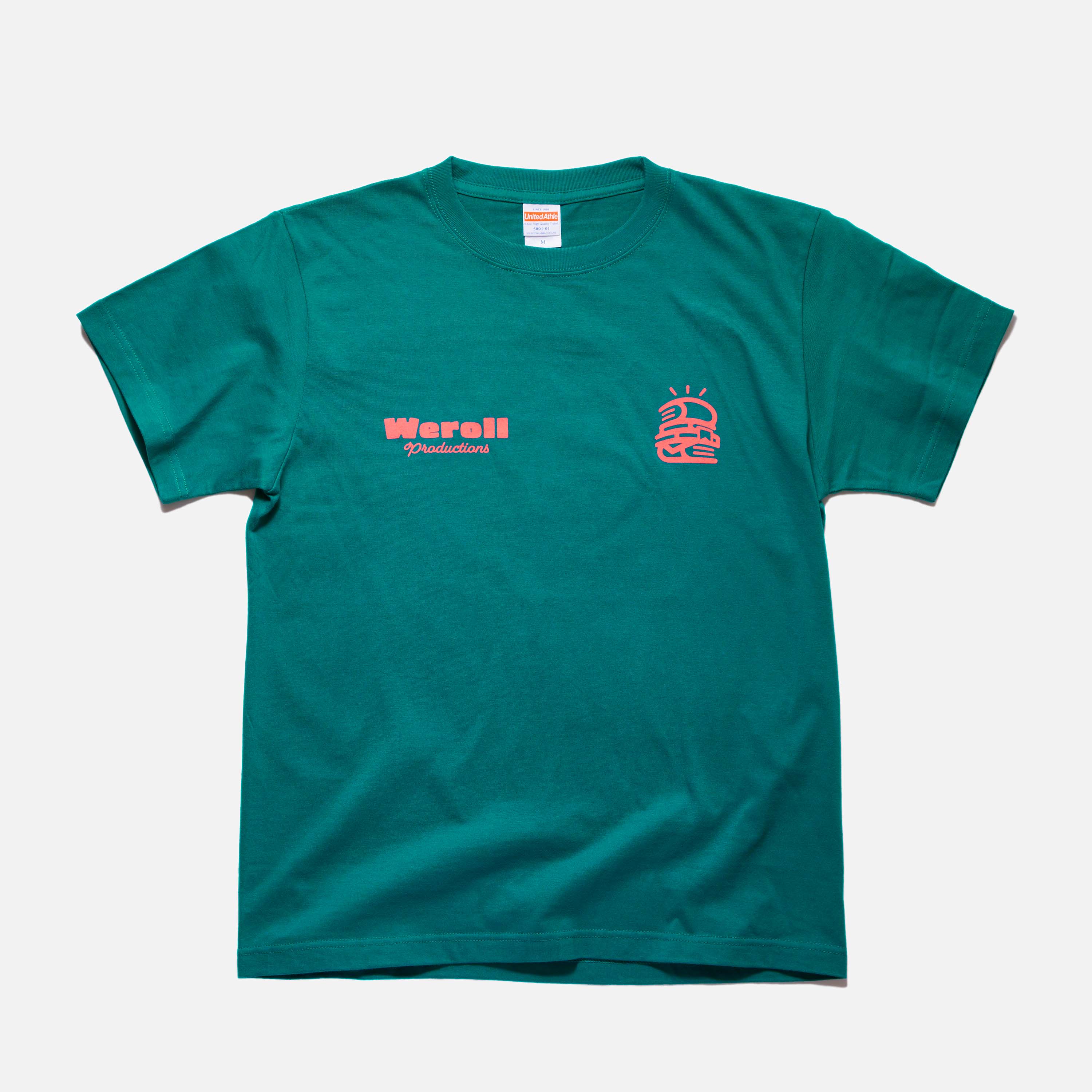 weroll Productions  EMPLOYEE  STAFF UNIFORM T-SHIRT