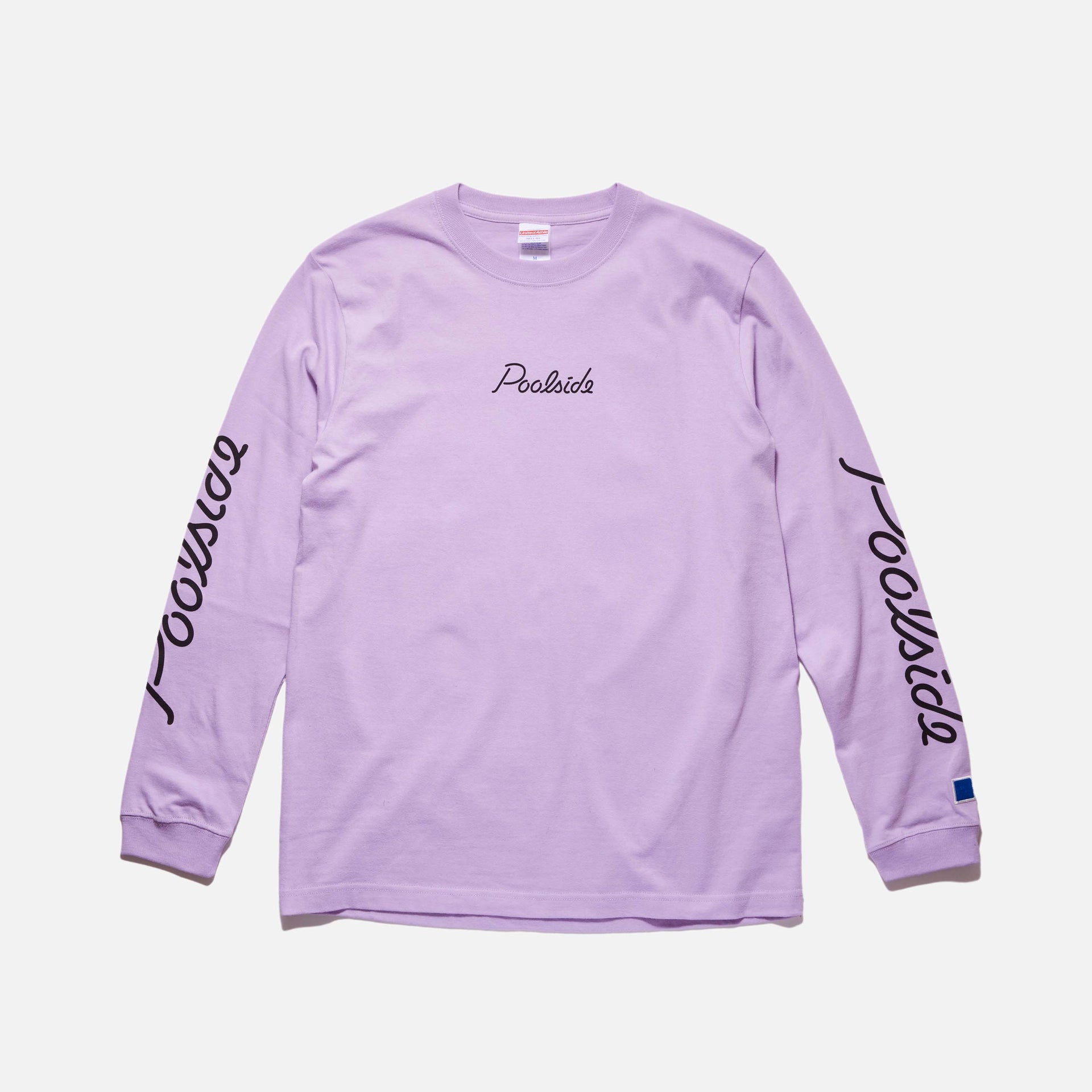 Poolside ロングスリーブTシャツ ロゴプリントB