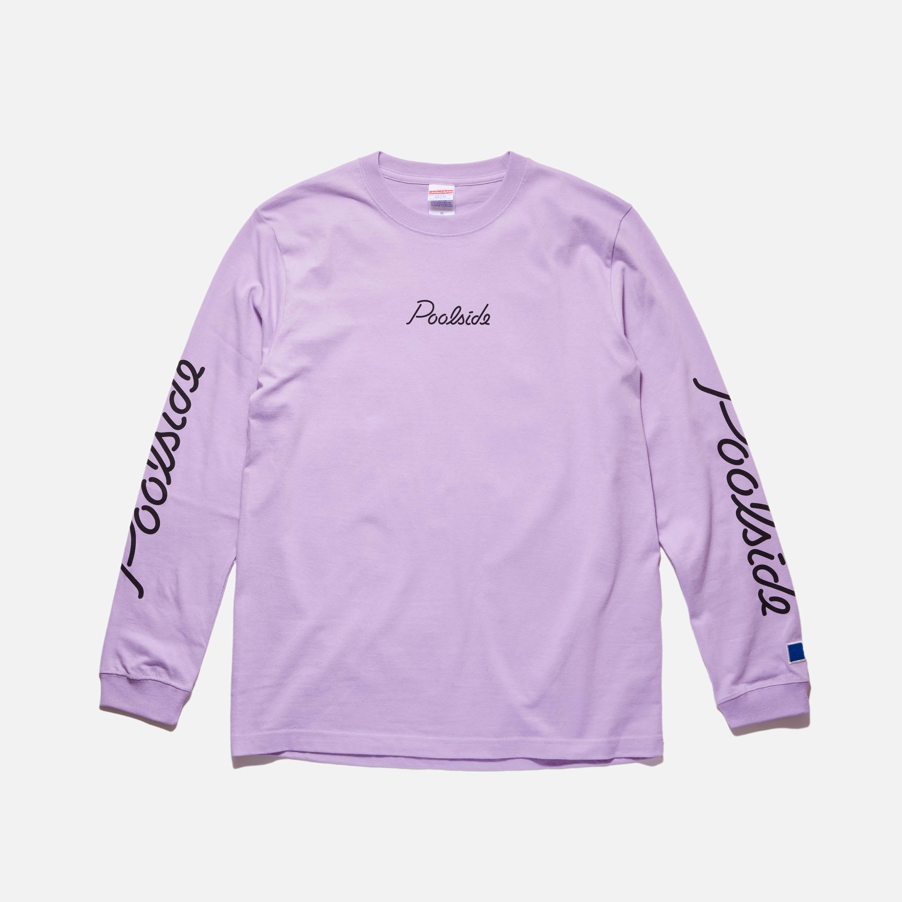 Poolside ロングスリーブTシャツ ロゴプリントB