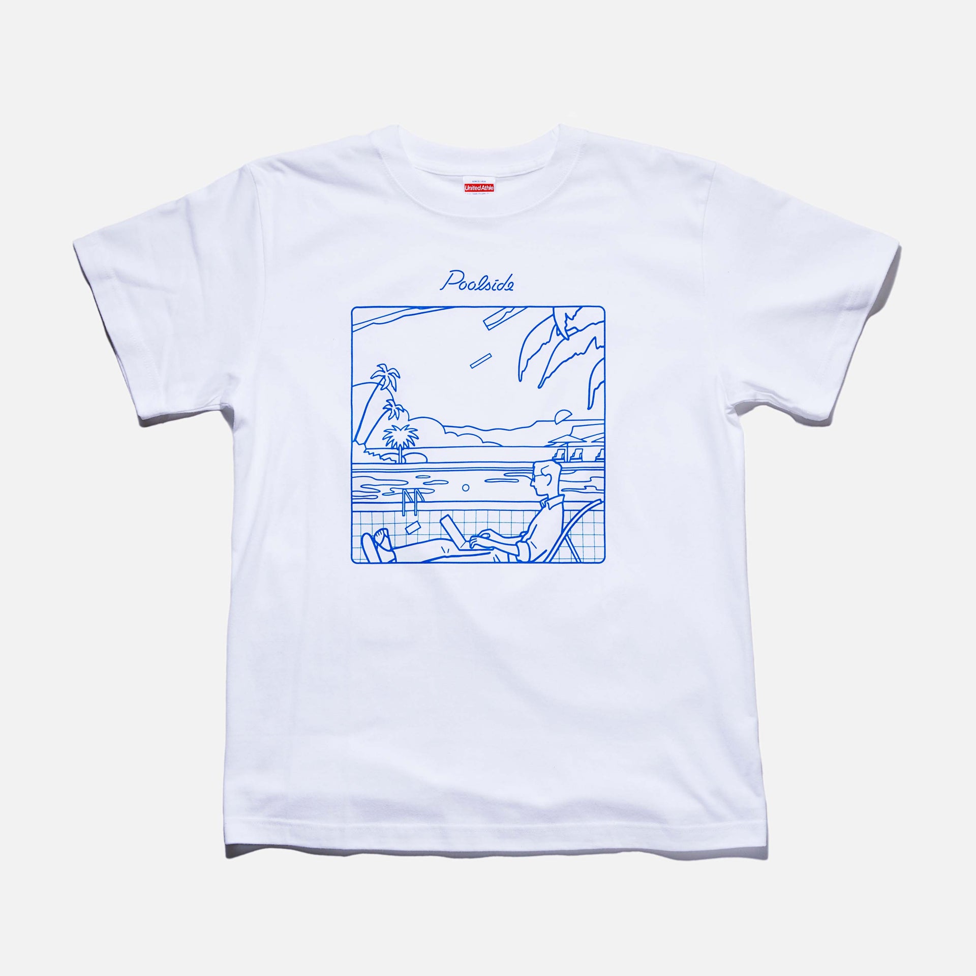 Poolside Tシャツ フロントロゴプリント
