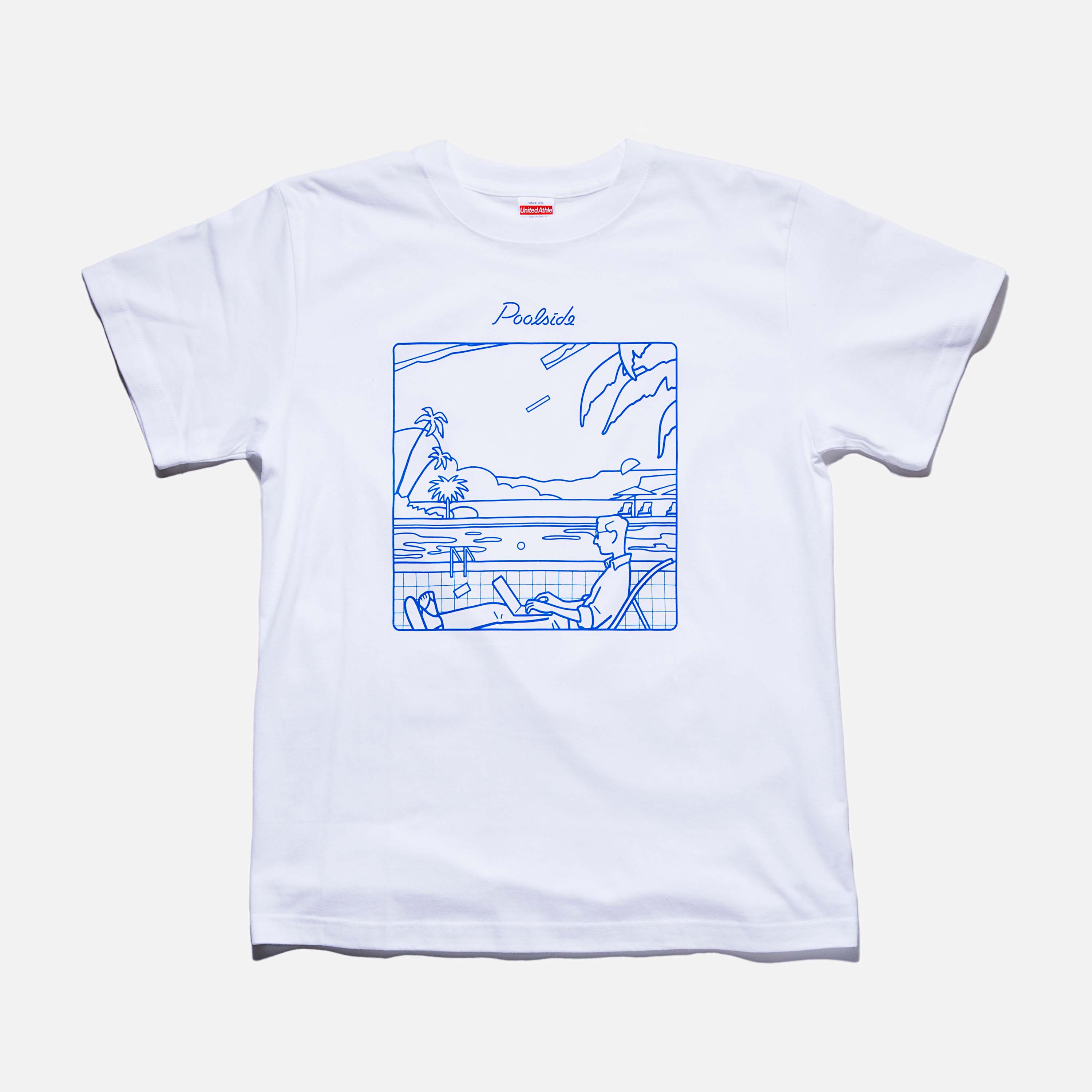 Poolside Tシャツ フロントロゴプリント