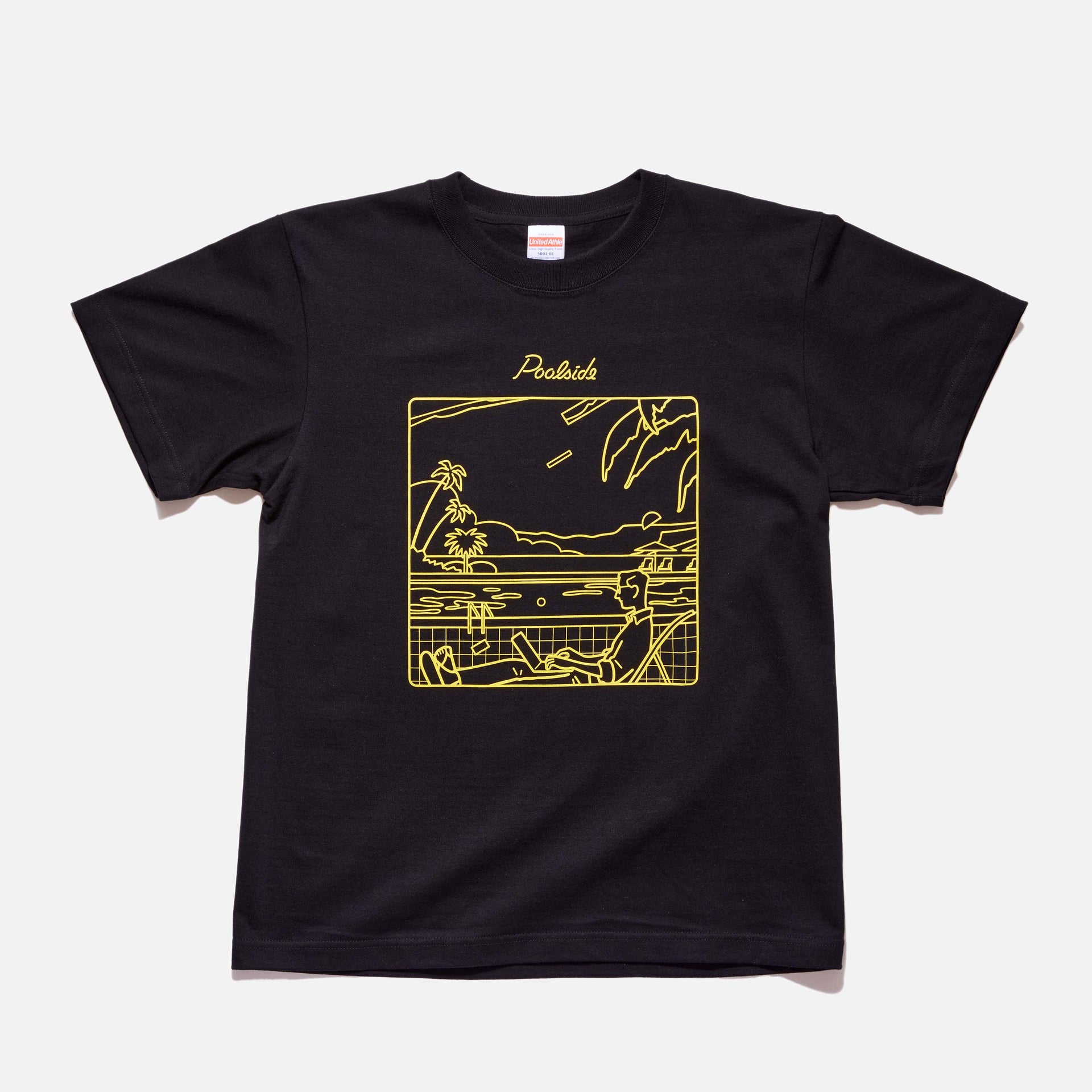 Poolside Tシャツ フロントロゴプリント