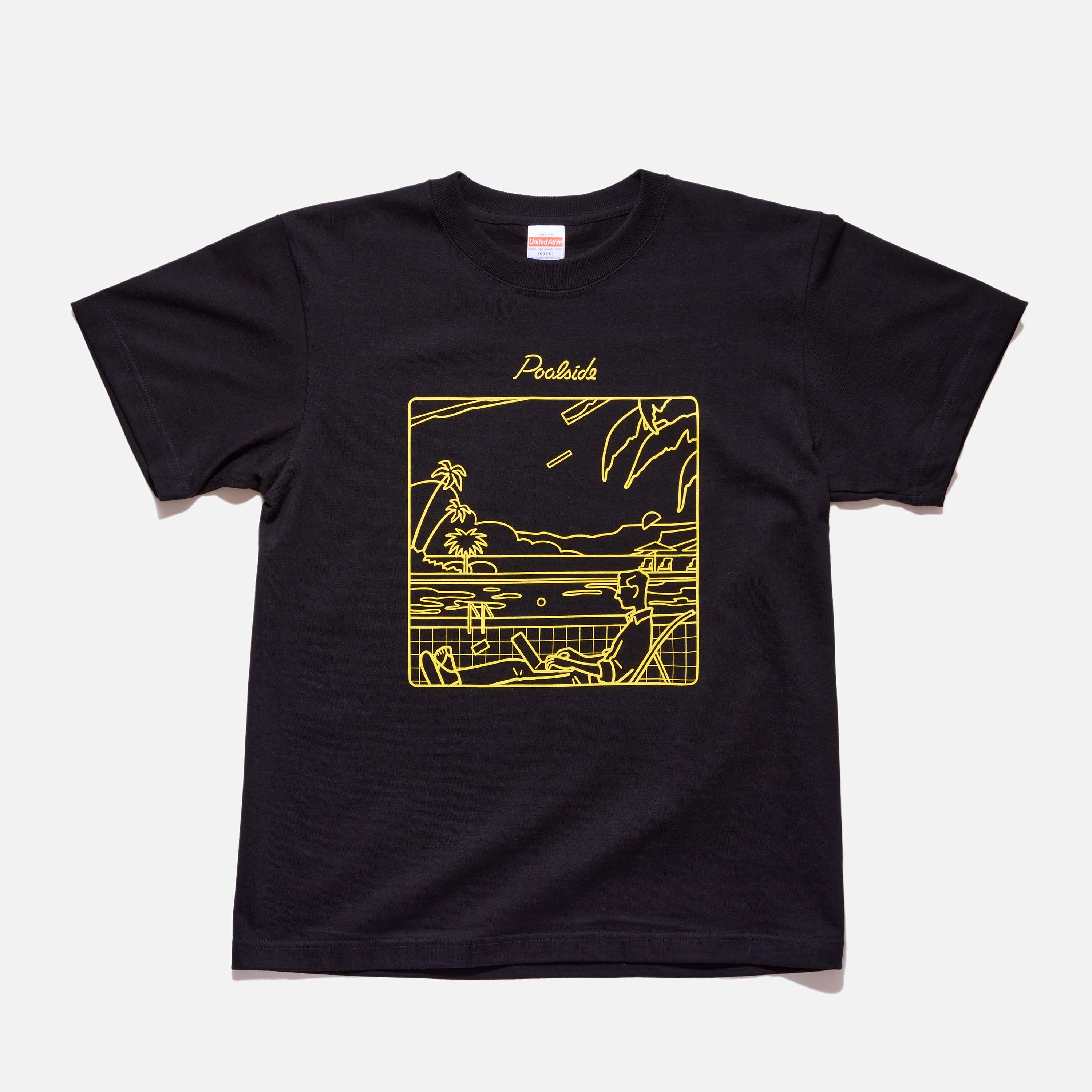 Poolside Tシャツ フロントロゴプリント