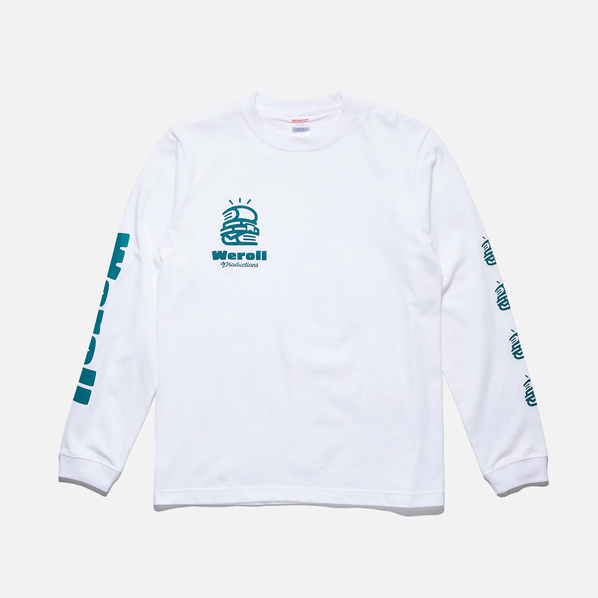 weroll Productions  SLEEVE PRINT LONG T-SHIRT