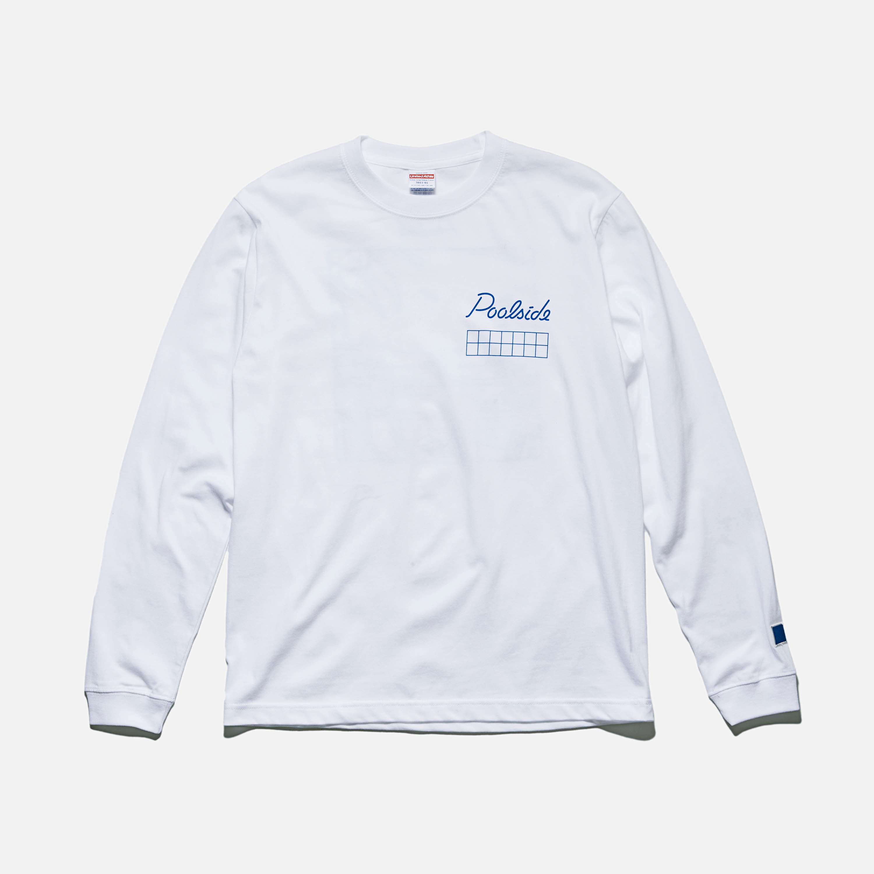 Poolside ロングスリーブTシャツ ロゴプリントA