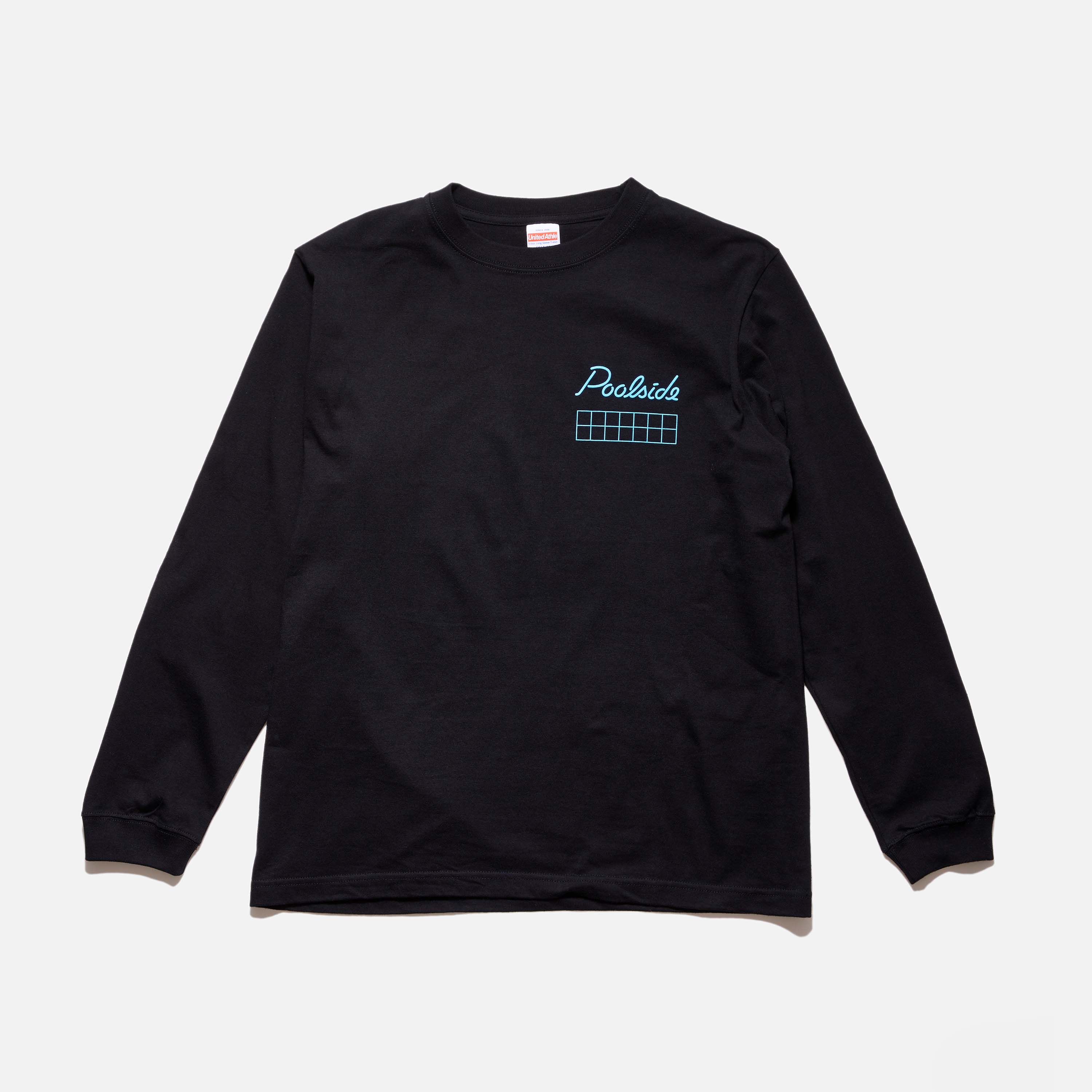Poolside ロングスリーブTシャツ ロゴプリントA
