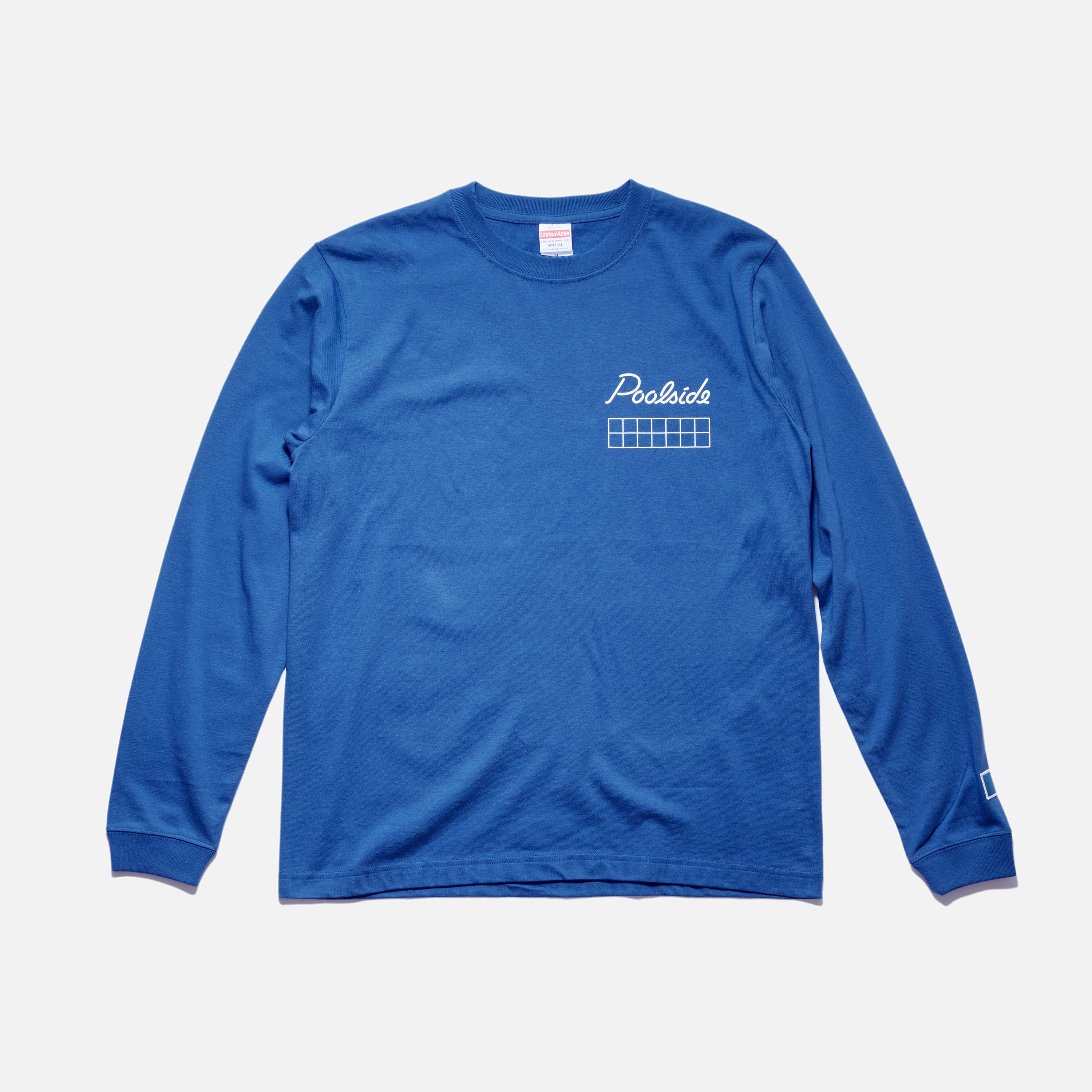 Poolside ロングスリーブTシャツ ロゴプリントA