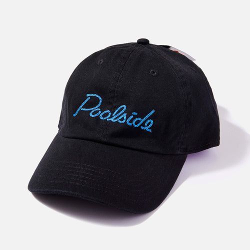 Poolside キャップ ロゴ 刺繍A ユニセックス