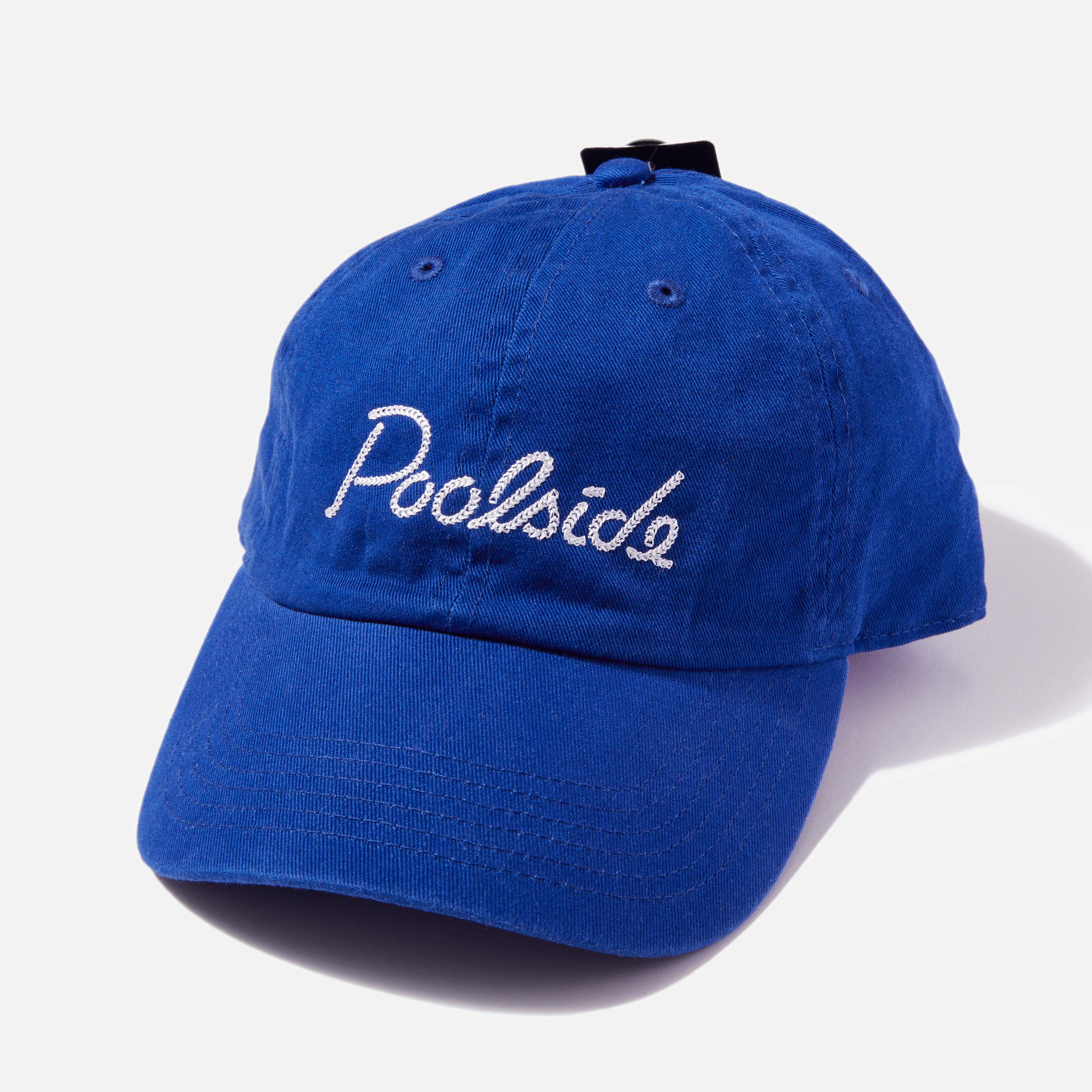 Poolside キャップ ロゴ 刺繍A ユニセックス