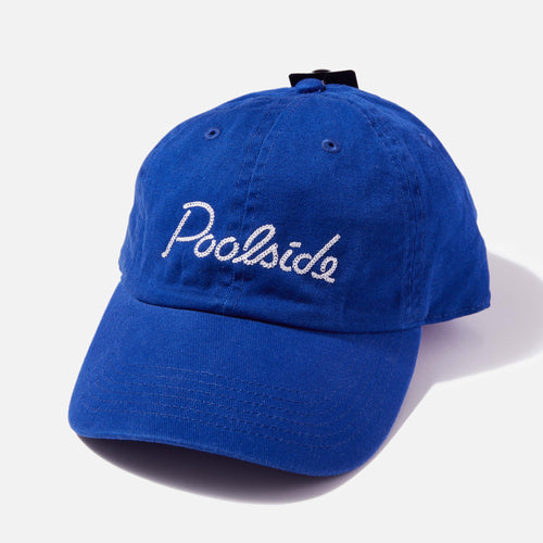 Poolside キャップ ロゴ 刺繍A ユニセックス