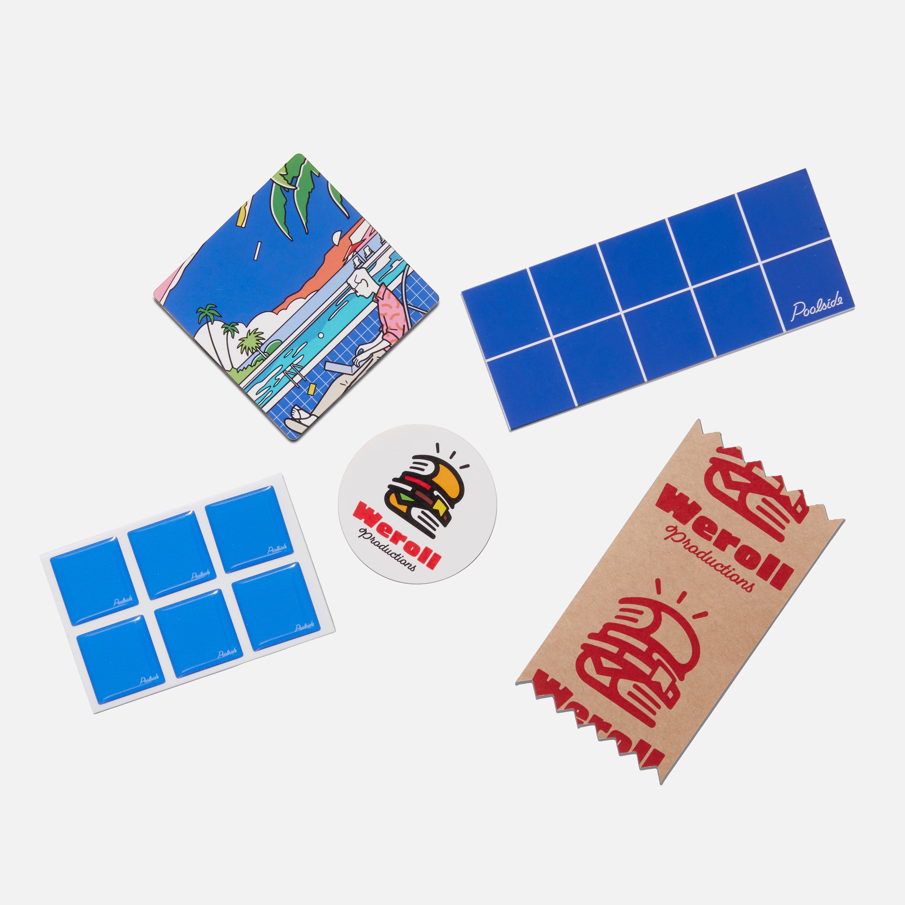 weroll Productions STICKER  PACKING TAPE TYPE