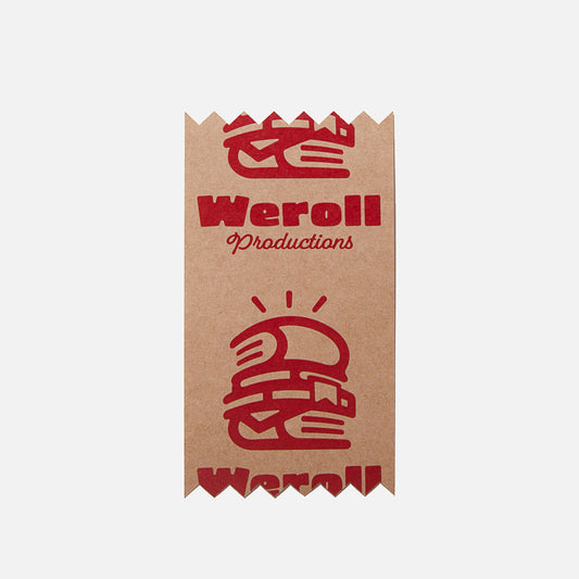 weroll Productions STICKER  PACKING TAPE TYPE