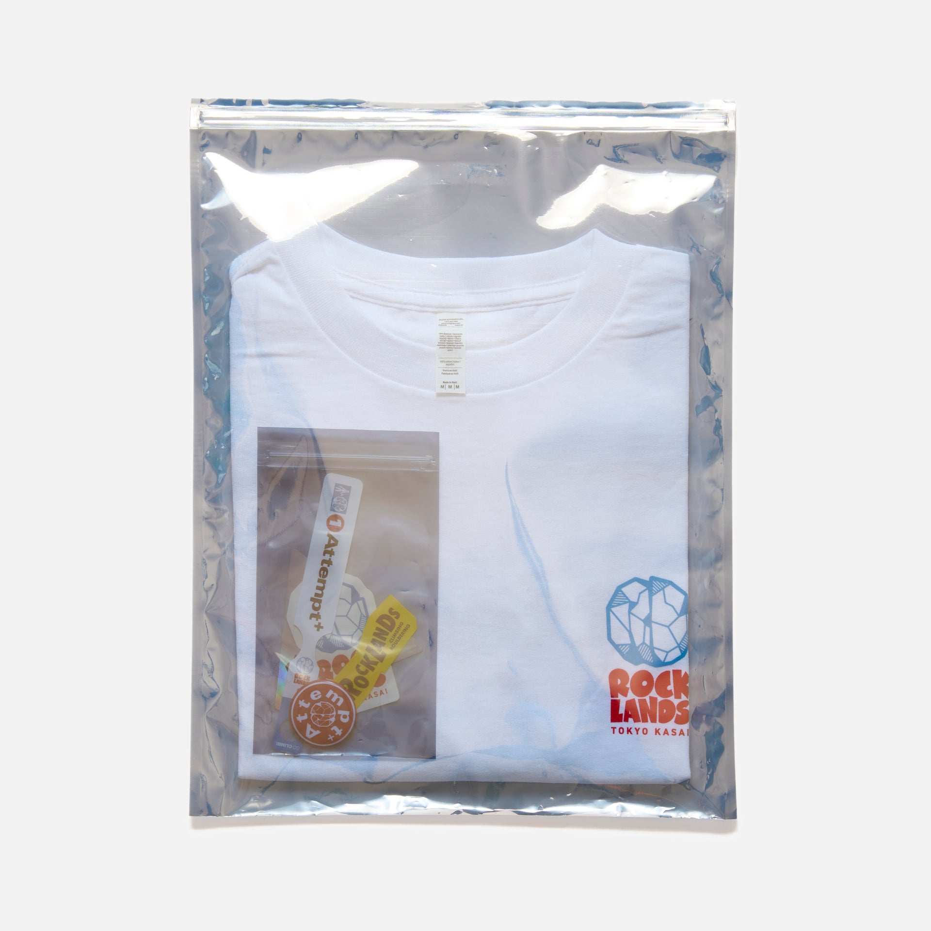 『Attempt+』vol.01 限定Tシャツ＋ステッカーセット