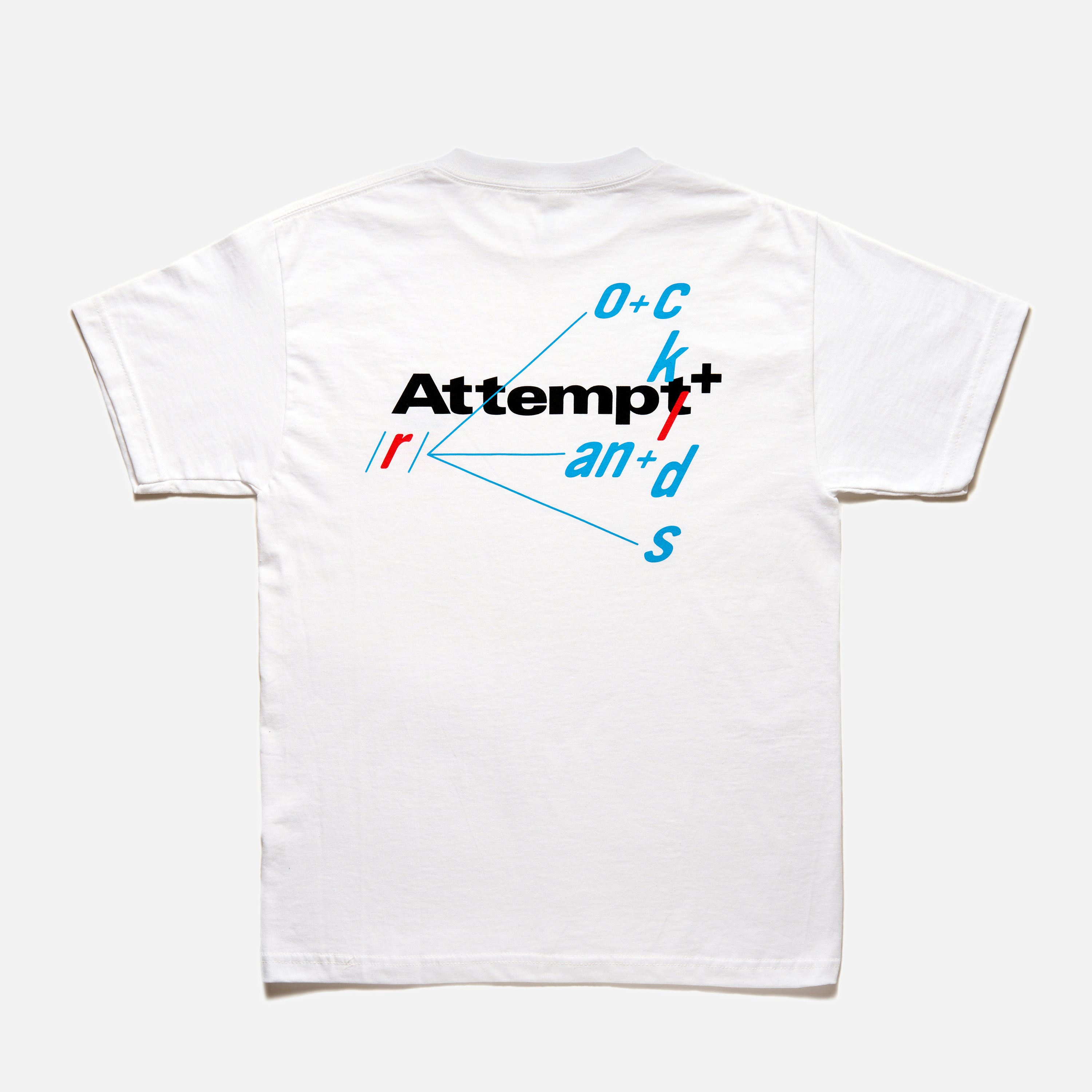 『Attempt+』vol.01 限定Tシャツ＋ステッカーセット