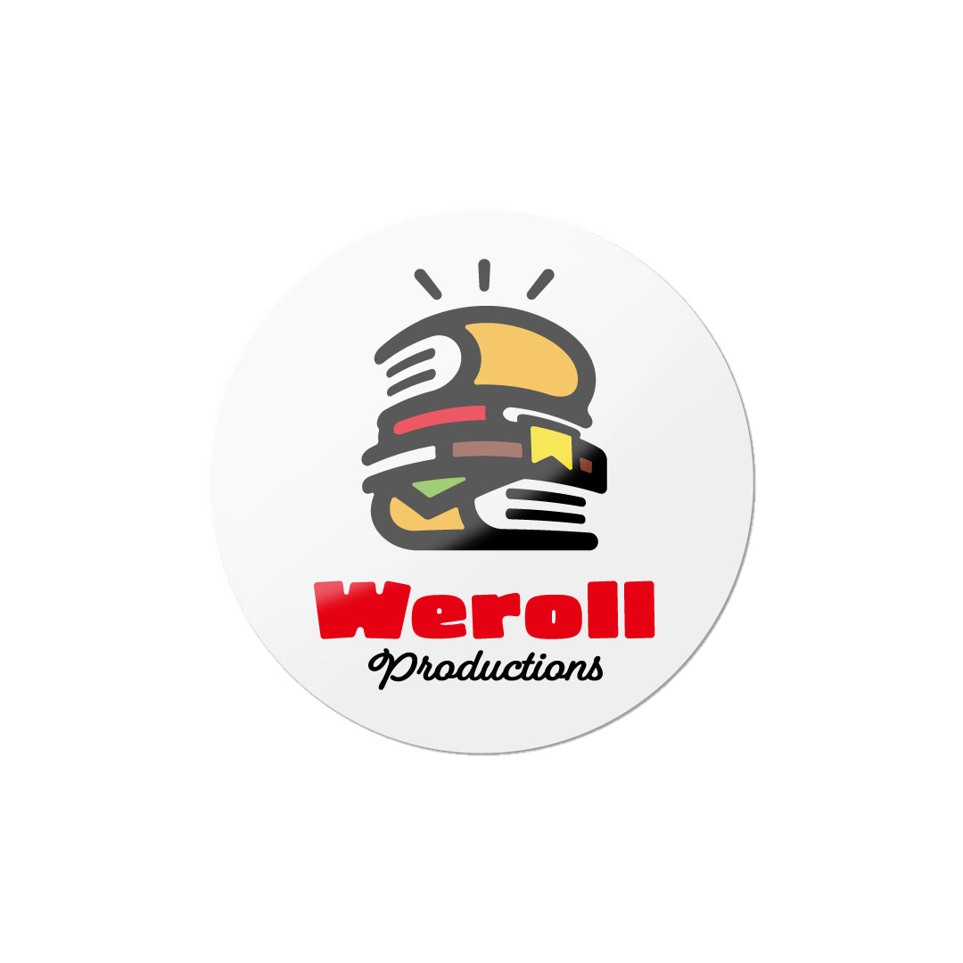 weroll Productions STICKER  CLASSIC TYPE