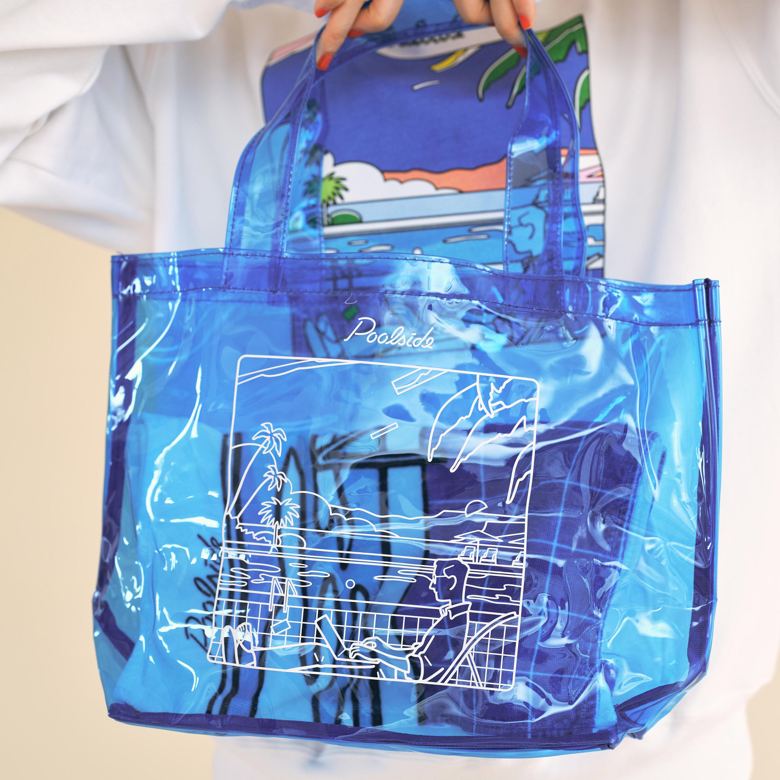 Poolside PVC トートバッグ